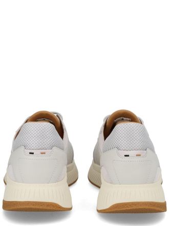 HUGO BOSS Leather Sneaker - Gray