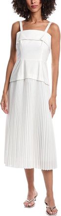 Milly Milly Nala Poplin Midi Dress