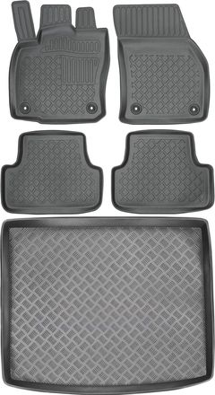 OEM Juego De Alfombrillas Para Coche Y Maletero Para Seat Ateca Suv A Partir De 2016