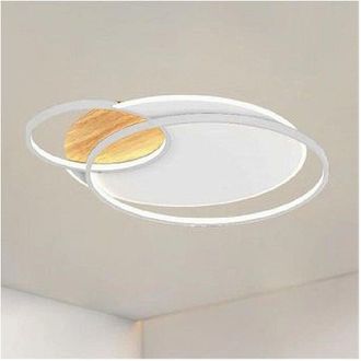Trade Shop Trade Shop - Plafoniera Led 38w Cerchi Bianco Lampadarito Modern Luce Naturale 70838