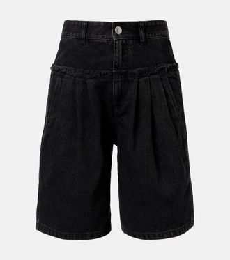 Isabel Marant Iselle denim Bermuda shorts