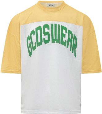 GCDS Sunset SS T-Shirt - Heren - Sportshirts - Veelkleurig - L - Fitness