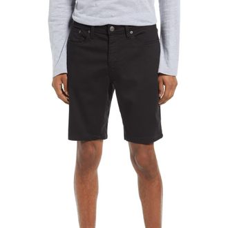 Duer No Sweat Five Pocket Performance Shorts in Black at Nordstrom, Size 33