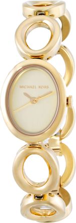 Michael Kors Mini Maude Quartz Gold Dial Ladies Watch MK4957