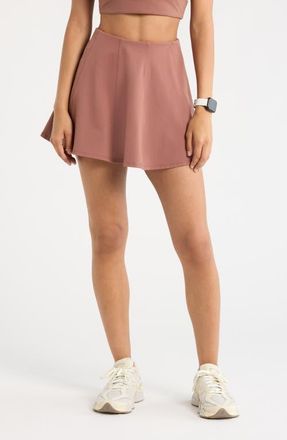 Zella Serene Skort in Brown Nutmeg at Nordstrom, Size X-Small