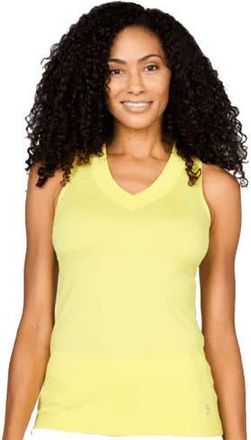 Sofibella UV Colors Racerback Womens Tennis Tank Top in Sunshine at Nordstrom, Size X-Large