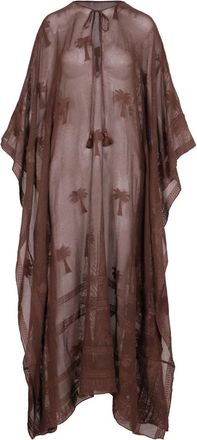 Johanna Ortiz Copricostume semi trasparente - Marrone