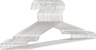 OEM Perchas De Acero Inoxidable, Paquete De 20 Unidades, Acero Inoxidable, 45 &times; 20 &times; 0,26 Cm