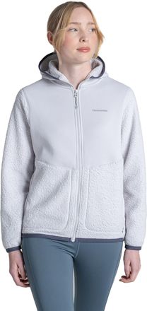Craghoppers Dames/Dames Telesto Fleece Jas met Capuchon (Maangrijs)