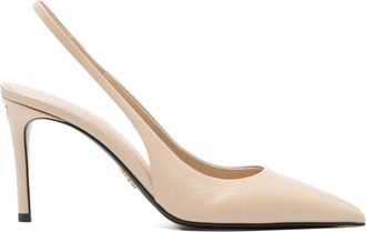 Prada Pumps con cinturino posteriore - Toni neutri