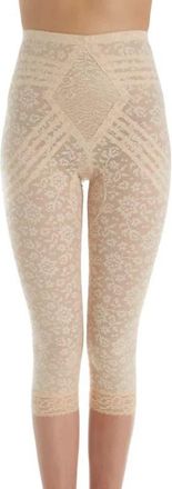 Rago Extra Firm Leg Shaper Leggings in Beige at Nordstrom, Size X-Large