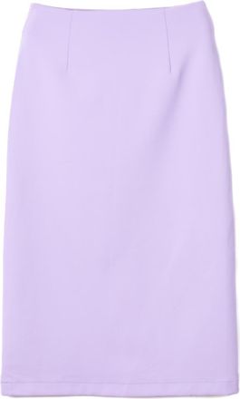 Viktor & Rolf Straight Midi with Slit Skirt - Purple