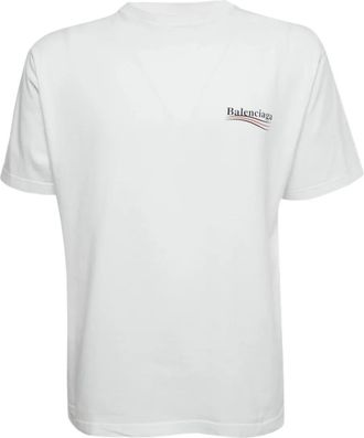 Balenciaga T-shirt con logo - Bianco