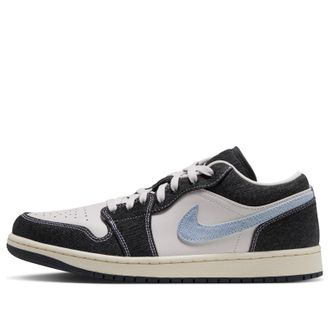 Nike Jordan Air Jordan 1 Low Black Light Armory Blue JA4395-041
