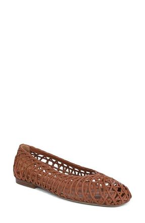 Franco Sarto Amalia Flat in Cognac at Nordstrom, Size 9.5