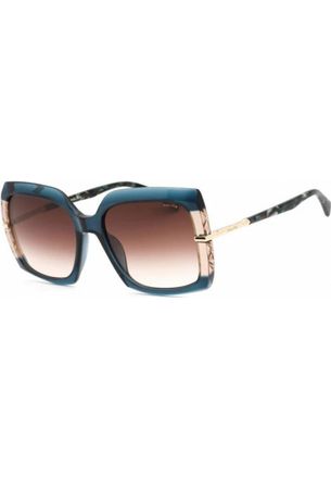 Police Womens SPLG23M 57 570AGQ Sunglasses - Blue - One Size