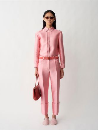 Calvin Klein Womens Eva Pants - Pink - 40