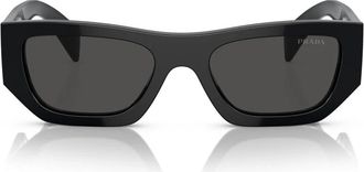 Prada Modieuze Unisex Zonnebril - unisex - Zonnebrillen - Zwart - 53 MM - Accessoires