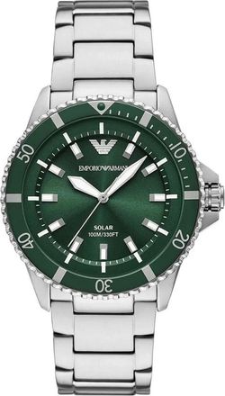 Emporio Armani Watches - Heren - Horloges - Grijs - ONE Size - Accessoires