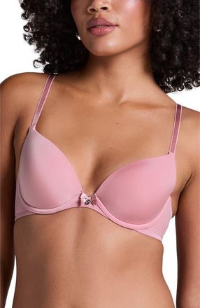 Hunkem&ouml;ller Plunge Padded Underwired Bra in Lilas at Nordstrom, Size 30B