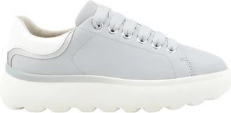 Geox Sneakers - Dames - Sneakers - Blauw - 36 EU - Leer - Schoenen