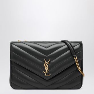 Saint Laurent LouLou Large bag black in leather