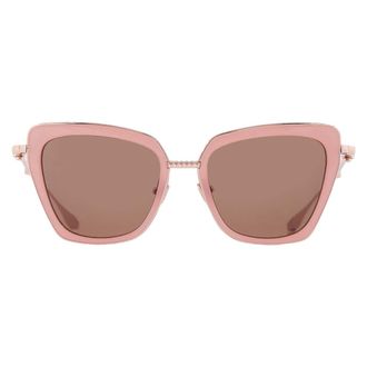 Valentino DAYDREAM II Brown Butterfly Ladies Sunglasses VLS-165 D 53