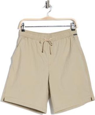 Quiksilver Saltwater Stretch Cotton Drawstring Shorts in Twill at Nordstrom Rack, Size X-Large