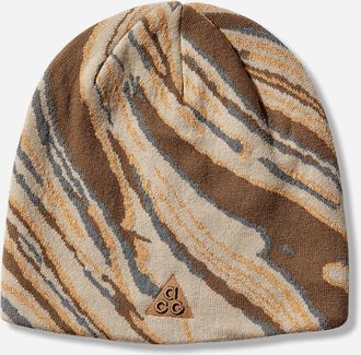 Nike ACG Peak Big Bend Beanie Parachute Beige / Mosswood Brown