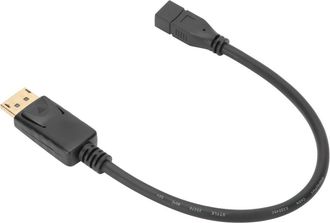 OEM Cable Adaptador Mini Displayport A Displayport 1.2, Compatible Con 4k Ultra Hd, Con Blindaje Emi Y Transmisi&oacute;n Multi-stream, Compatible Con Versiones 