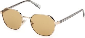 Guess GU00116 32E Mens Sunglasses Gold Size 51
