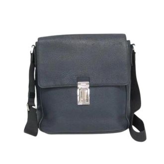 Prada Pre-owned 2Vd 005 Messenger Bag - Heren - Vintage Schoudertas - Blauw - ONE Size - Leer - Vintage