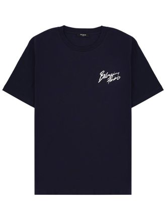 Balmain T Shirt With Logo