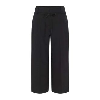 OPUS Cropped Broeken - Dames - Broeken - Zwart - Maat: XL Poliester