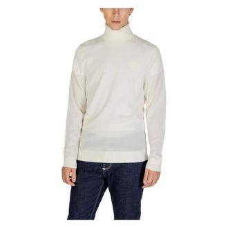 Calvin Klein Jeans Uomo, Maglie, Bianco, L, new