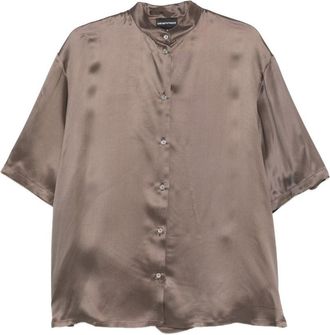 Emporio Armani Womens Short Sleeves Shirt