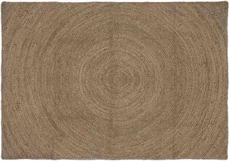vidaXL Tappeti Per Area Grigio 120 X 170 Cm Juta Vidaxl