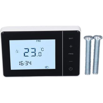 OEM Termostato Programable Para Sistemas De Fontaner&iacute;a Dom&eacute;sticos, Interruptor Digital Inteligente Con Pantalla T&aacute;ctil Lcd, Ac100-230v