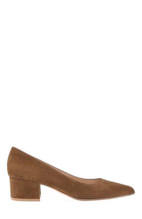 Gianvito Rossi Piper Pump 45 in Brown at Nordstrom, Size 34.5