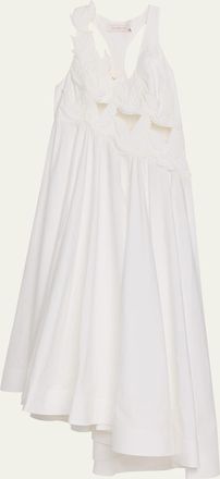 Zimmermann Luna Appliqu&eacute; Midi Dress
