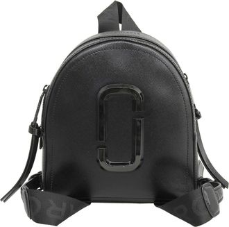 Marc Jacobs Black Leather Backpack (Pre-Owned)