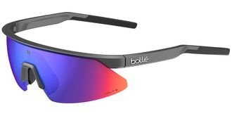 Bolle Micro Edge Polarized BS032003 Mens Sunglasses Grey Size 144