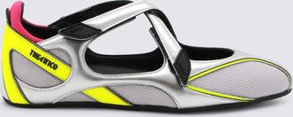 The Attico Sneakers Silver/Fluo-Donna