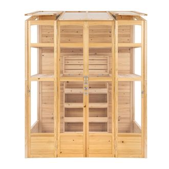 MonsterShop Victorian Greenhouse - Natural in Beige