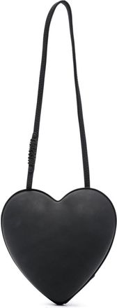 Moschino Heartbeat shoulder bag - women - Sheepskin - One Size - Black