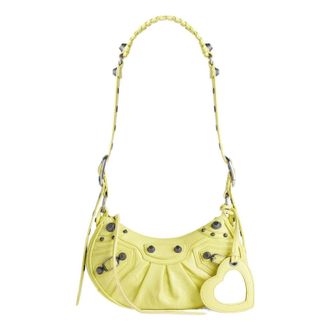 Balenciaga (WMNS) Balenciaga Le Cagole Xs Shoulder Bag Lime 6713091VG9Y7302