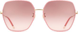 Furla SFU628 0323 Womens Sunglasses Pink Size 59
