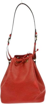 Louis Vuitton Pre-owned Bucket Bags, female, Red, Size: ONE SIZE Pre-owned Bucket Bag