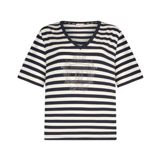Liu Jo T-Shirts, female, Multicolor, Size: 2XS Striped T-shirt