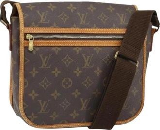 Louis Vuitton Pre-owned Canvas Cross Body Bag - Dames - Vintage Schoudertas - Bruin - ONE Size - Vintage